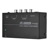 Amplificador De Fonógrafo Pp400 Phono Tocadisco Preamp Pp400