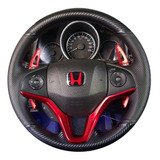 Funda Forro Cubre Volante Honda City Fit Hrv 2016-2021 Fibra