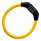 Cadeado Com Senha Pequeno - Peças Scooter Eletrica Cor Amarelo