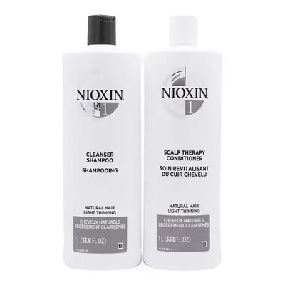 Nioxin 1 Duo Shampoo Y Acondicionador 1000ml Sist 1 | Meses sin interés