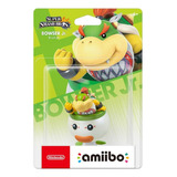 Figura Amiibo Original Bowser Jr Nintendo Super Smash Bros