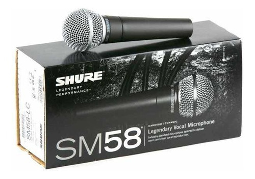 Microfono Vocal Profesional Dinamico Cardioide Shure Sm58