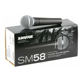 Microfono Vocal Profesional Dinamico Cardioide Shure Sm58