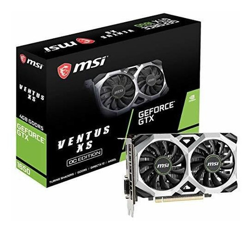 Msi G1650vxs4c Gaming Geforce Gtx 1650 128-bit Hdmi / Dp