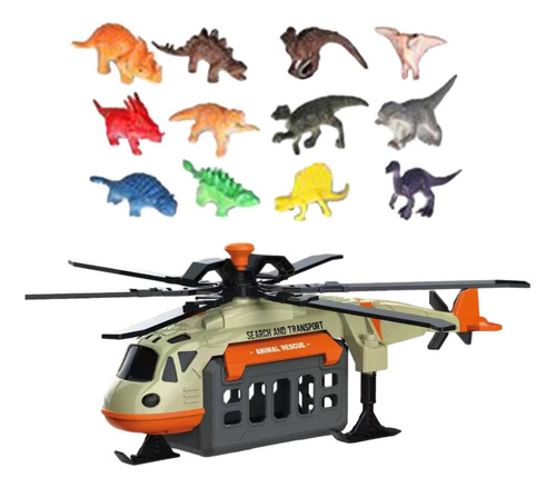 Helicóptero De Resgate Brinquedo De Avião Brinquedo Para 3