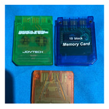 Memory Card Ps1 Generica Paquete 3 Memorias