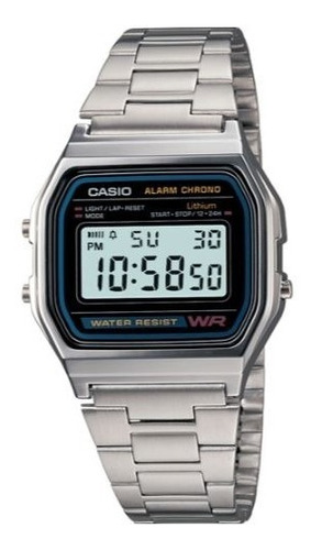 Reloj Casio Digital A-158wa-1 Vintage Impacto Online