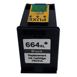 Cartucho De Tinta Comp 664xl Preto F6v31a 2136 1115 14ml