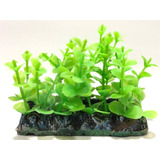 Planta Artificial Aquário  Jardim Green 9,5x4x7cm