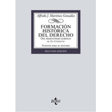 Formacion Historica Del Derecho, De Martínez González, Alfredo José. Editorial Tecnos, Tapa Blanda En Español