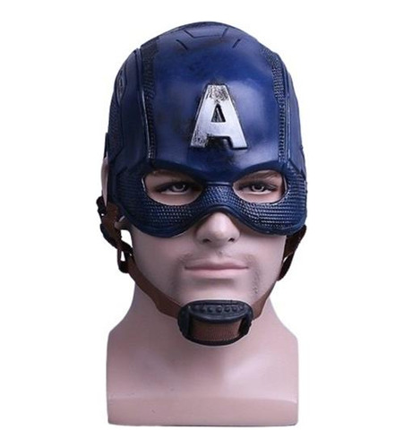 Civil War Superhéroe Capitán América Cosplay Casco Día De Sa