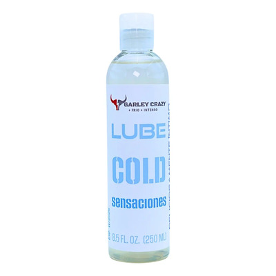 Garley Crazy Lube Cold Sensaciones 8.5FL.OZ.\u002F250ML, Lubricante Íntimo sensacion de Frio\u002Fcaliente | Meses sin interés