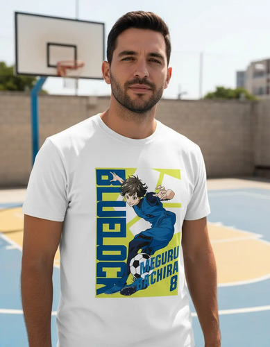 Playera Anime Blue Lock Meguru Bachira Para Hombre #4