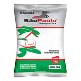 Gesso Cola Sampaflex Acabamento E Reparo Saco 1kg