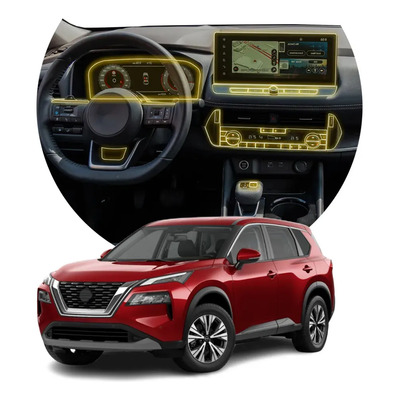 Protectores Ppf Para Interior De Nissan Xtrail Platinum 2023-2026 Transparente