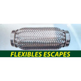 Flexible De Caño Escape / Acero Inoxidable 3 (76mm) X 20 Cm