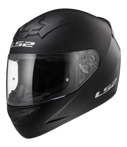 Casco Ls2 352 Rookie Mono Matt Black Mr Motos Ituzaingo