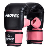 Guantines De Boxeo Proyec Femenino Bolsa Focos Kick Thay Box