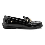 Mocasin Casual Mujer Flexi Confort Herraje Negro - 124304