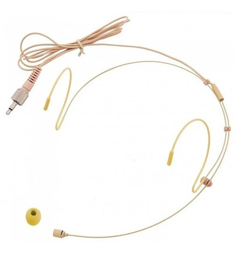 Microfone Amw Headset Avulso De Cabeça Auricular P2 Com Lock