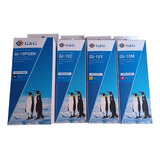 Pack Tintas Gi-10 Compatibles Negro 140ml Más Colores 70ml