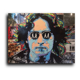 Cuadro Decorativo Canvas 60x80cm John Lennon Wall Painting