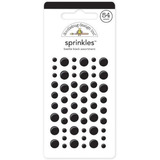 Doodlebug Sprinkles Glossy Enamel Adhesive Beetle Black Dots