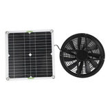 Kit De Ventilador De Energía Solar, 100 W, 12 V, 10 Pulgadas