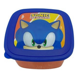 Recipiente Caja Sandwichera Infantil Sonic