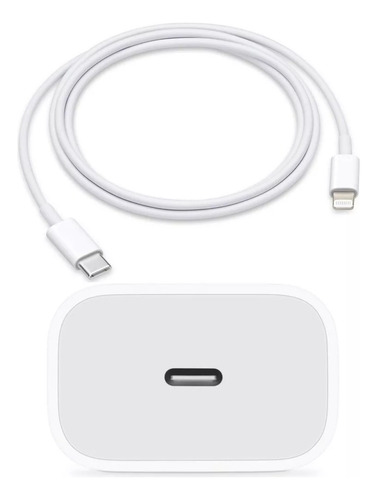 Cargador Compatible Con iPhone 11 Pro Max Usb-c A Lightning 