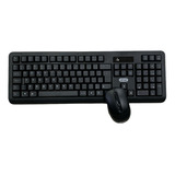 Kit Teclado E Mouse Sem Fio All In One Positivo Union C4500a