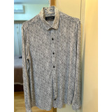 Camisa Tascani Traditional, Talle Small Fit Manga/l. Hombre 