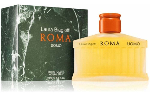 Perfume Laura Biagiotti Roma Uomo Masculino 200ml Edt - Original