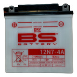 Bateria Bs Battery 12n7-4a Con Acido