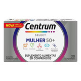 Vitamina Centrum Select Mulher 50+ Com Luteina E Licopeno