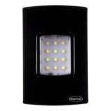 Luminária Lâmpada Black Emergência Embutir 100 Lumens Preta