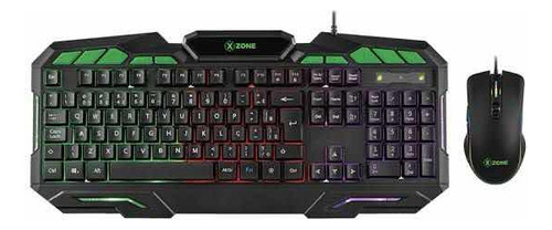 Kitgamer Xzone- Teclado Rgb+ Mouse Gamer -gtc-01