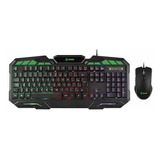 Kitgamer Xzone- Teclado Rgb+ Mouse Gamer -gtc-01