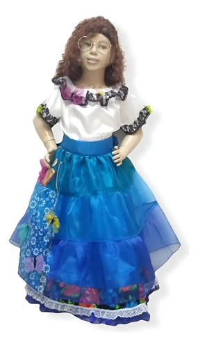 Disfraz De Mirabel Madrigal Encanto Princesa Disney Niña
