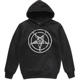 Pentagrama Gótico Oculto Satanás Moda Sudaderas Con Capucha