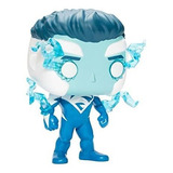 Funko Pop - Funko Superman Azul Pop! Figura De Vinilo - Excl