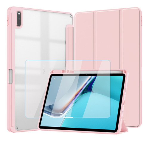 Mica + Funda Smart Case Cover Honor Pad X8 X8 Lite 10.1 2023