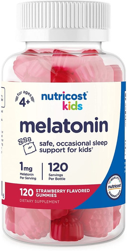 Gomitas Melatonina Niños Dormir Mejor 120 4 Meses Eg M38