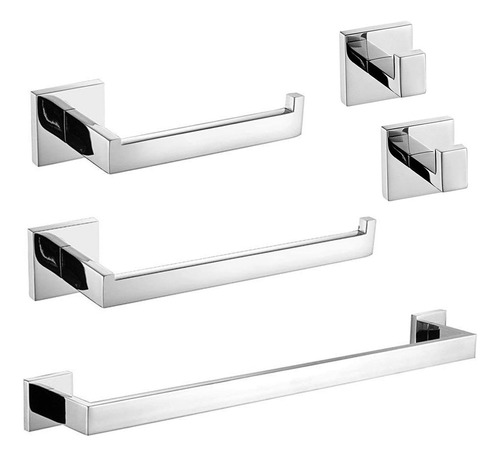 Dikurooms Juego De Accesorios De Baño De 5 Piezas Sus304 De 