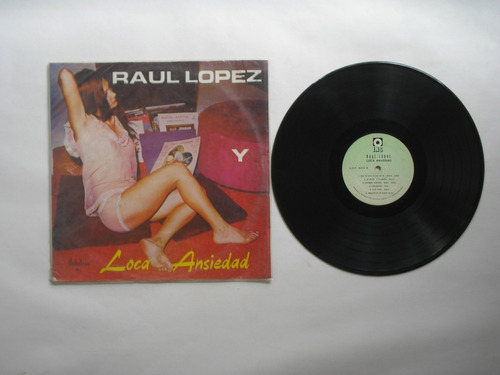 Lp Vinilo Raul Lopez Ricaurte Arias Loca Ansiedad  Col 1970