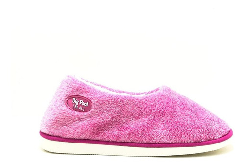 Pantuflas Mujer Cerradas Piel Sint C/ Corderito Big Foot 307