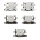 Conector De Carga Para Moto E4 G5 Kit C/ 5 Peças