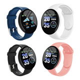 Smartwatch Inteligente D18 Combo X4 Colores Ideal Regalos!