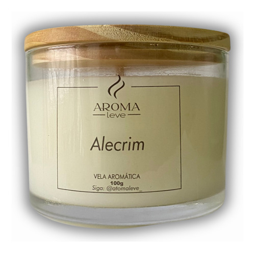 Vela Aromática Perfumada Fragrâncias 100g Presente Vidro Top