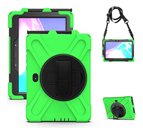 Funda Completa Para Samsung Galaxy Tab Active Pro 10.1 Verde